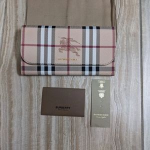 Burberry Harris Haymarket Check Wallet